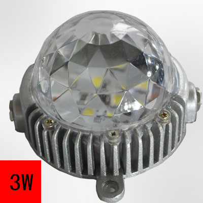 點光源鋁底3W圓100_靈創(chuàng)品牌